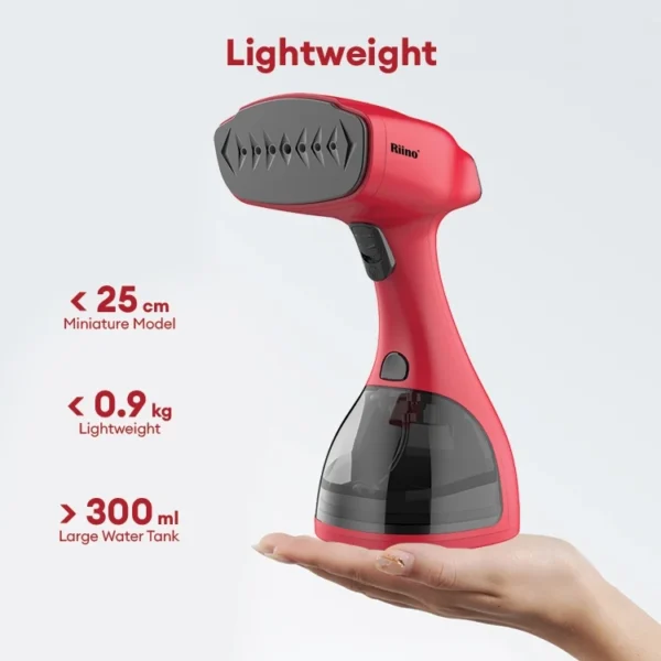 Riino Handheld Garment Steamer Turbo Travel Portable Steam Iron