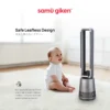 Samu Giken Bladeless Tower Fan With Air Purification Sterilization